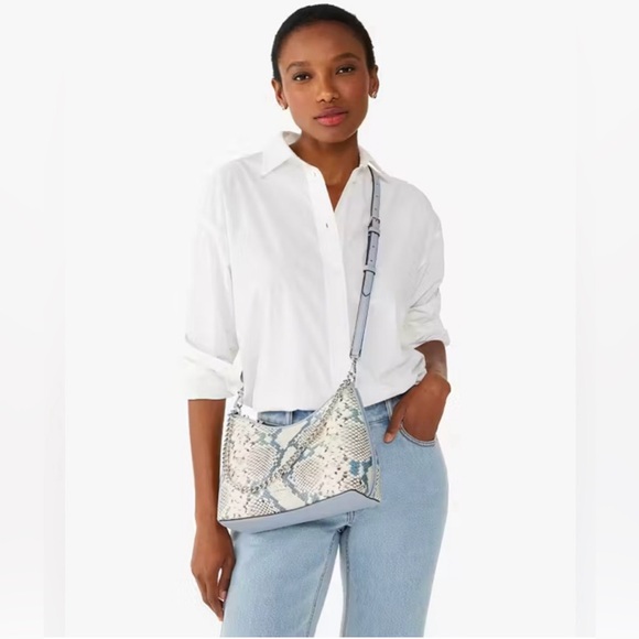 Kate Spade snake embossed crossbody NWOT - Picture 3 of 8